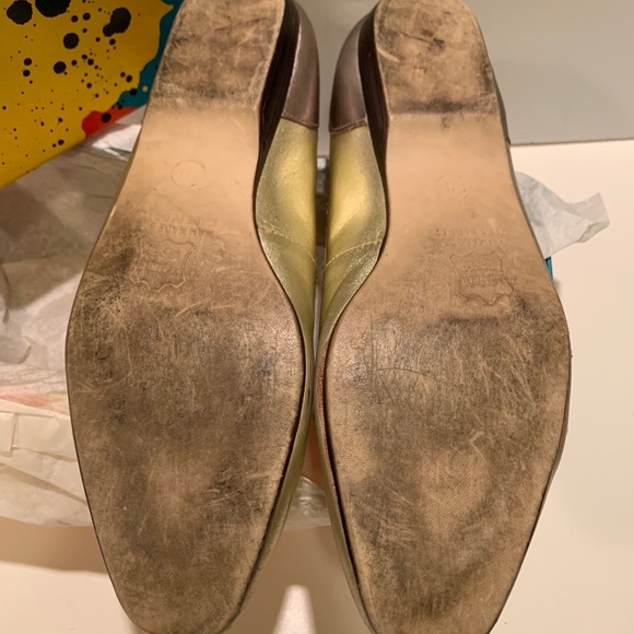 WOMEN’S ARPEGGIOS METALLIC MULTICOLOR LOAFERS. - Picture 9 of 12